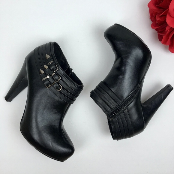 guess black booties